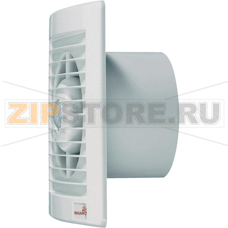 Вентилятор потолочный 165 м³/ч, настенный, 230 В, 12.5 см Wallair W-Style 120 