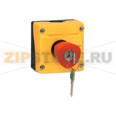 Кнопка аварийной остановки в корпусе 240 В/AC, 2.5 А, IP66, 1 шт Baco LBX11302 