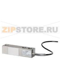 SIWAREX WL230 датчик веса SB-S CA 1T C5 - Номинальная нагрузка 1 T - класс точности C5 - 4 M кабель, 4 -хпроводной - материал никелированная сталь - Класс защиты IP67 Siemens 7MH5121-4AF00
