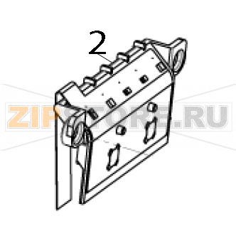 LED &amp; Keys panel board TSC Alpha-2R LED &amp; Keys panel board TSC Alpha-2RЗапчасть на деталировке под номером: 2