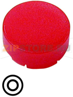 Линза для кнопок, коническая красная, 0 Eaton M22-XDLH-R-X0