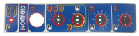 DASHBOARD PLATE 6 GR. ANALOGUE CONVECTIO