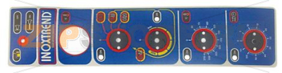 DASHBOARD PLATE 6 GR. ANALOGUE CONVECTIO 