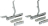 HINGES FOR OVEN KIT 2 PCS ZANUSSI