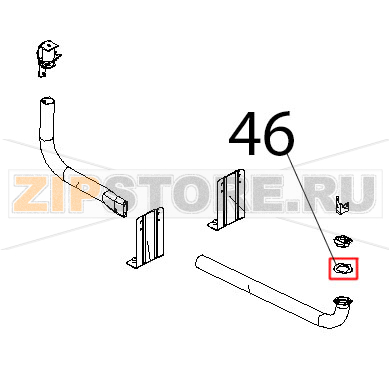 Guar. PTFE and carb nuovo scarico Ø: 42x28.5x2 Unox XV 703G Guar. PTFE and carb nuovo scarico Ø: 42x28.5x2 Unox XV 703GЗапчасть на деталировке под номером: 46