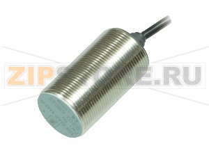 Индуктивный датчик Inductive sensor NBB10-30GM50-E2-T Pepperl+Fuchs General specificationsSwitching functionNormally open (NO)Output typePNPRated operating distance10 mmInstallationflushOutput polarityDCAssured operating distance0 ... 8.1 mmActuating elementmild steel, e. g. 1.0037, SR235JR (formerly St37-2) 30 mm x 30 mm x 1 mmReduction factor rAl 0.4Reduction factor rCu 0.3Reduction factor r304 0.7Reduction factor rBrass 0.4Output type3-wireNominal ratingsOperating voltage10 ... 30 VSwitching frequency0 ... 300 HzHysteresis0.05 ... 2.2  mmReverse polarity protectionyesShort-circuit protectionyesOverload resistanceyesWire breakage protectionyesInductive overvoltage protectionyesSurge suppressionyesRipple10  %Voltage drop&le 2.5 VRepeat accuracy0.3 mmOperating current0 ... 200 mAOff-state current&le 0.01 mANo-load supply current&le 7 mASwitching state indicatorLED, yellowFunctional safety related parametersMission Time (TM)20 aDiagnostic Coverage (DC)0 %Approvals and certificatesCCC approvalCCC approval / marking not required for products rated &le36 VAmbient conditionsAmbient temperature-25 ... 100 °C (-13 ... 212 °F)Storage temperature-40 ... 100 °C (-40 ... 212 °F)Mechanical specificationsConnection typecable PUR , 2 mCore cross-section0.25 mm2Housing materialbrass, nickel-platedSensing facePBTDegree of protectionIP67Mass145 g