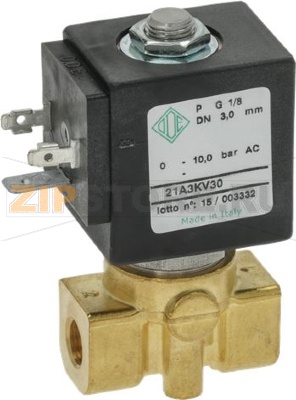 ЭЛЕКТРОМАГНИТНЫЙ КЛАПАН ODE 2-X ХОДОВОЙ Ø 1/8&quot; 110В 8ВТ 