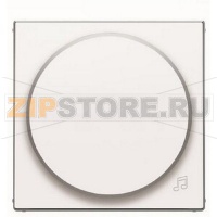 Накладка регулятора громкости, белая ABB 1923.60