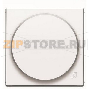 Накладка регулятора громкости, белая ABB 1923.60 