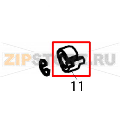Label guide Sato LT408 LH Label guide Sato LT408 LHЗапчасть на деталировке под номером: 11Название запчасти на английском языке: Label guide Sato LT408 LH.