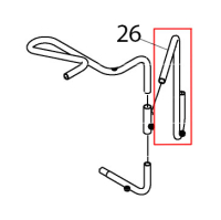 Pipe (A) - hot Hoshizaki IM-65NE