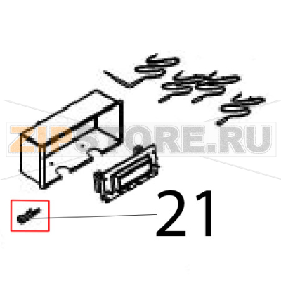 Microswitch Angelo Po IS102SR Microswitch Angelo Po IS102SRЗапчасть на деталировке под номером: 21