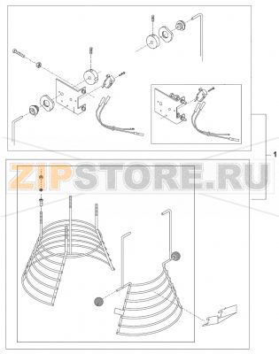 Safety Guard AR40 Compl. Grid Bear Varimixer AR40 VL-1S                                                         Safety Guard AR40 Compl. Grid Bear Varimixer AR40 VL-1SЗапчасть на сборочном чертеже под номером: 1Название запчасти на датском&nbsp;языке: Safety Guard AR40 Compl. Grid Bear Varimixer AR40 VL-1S