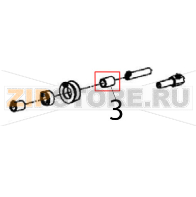 Spacer Escher PM 60-V Spacer Escher PM 60-VЗапчасть на деталировке под номером: 3