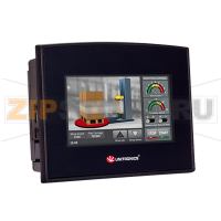 Контроллер 4.3", 24 В/DC, 12DI, 2AI, 2AI, 2PT100/TC, 8RO, 2AO Unitronics SM43-J-RA22