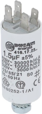 CAPACITOR DUCATI ENERGIA 1.5µF 