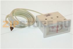 TERMOMETRO RETT.58X52X25 L2000 C/BIANCO 