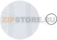 KNOB WHITE S-2K W/PIN