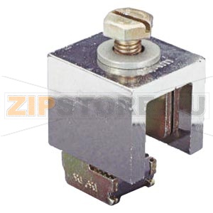 КЛЕММА WITH STUD BOLT M10 FOR CABLE LUGS UP TO 240MM2 FOR 10MM BUSBAR THICKNESS AS WELL AS FOR T- AND DOUBLE-T-PROFILE Siemens 8US1941-2AC00 