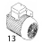 Electric motor Rollmatic CP 52
