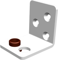 KIT UPPER BRACKET FOR DOOR