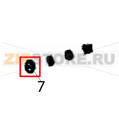 Felt washer Sato LT408 RH Felt washer Sato LT408 RHЗапчасть на деталировке под номером: 7Название запчасти на английском языке: Felt washer Sato LT408 RH.