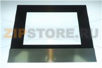 VETRO FRONTALE,NERO,592X464MM