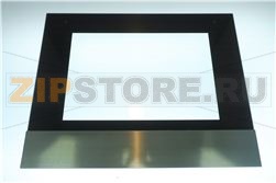 VETRO FRONTALE,NERO,592X464MM 