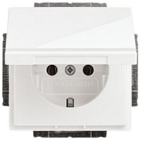 Розетка 16 А, 250 В, альпийский белый ABB 1106.63