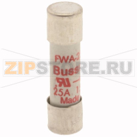 Предохранитель, 25 A, AC 150 В, DC 150 В, 100 кА, 10x38 мм, aR, UL Eaton SEMI-COND FUSE 25A 150V