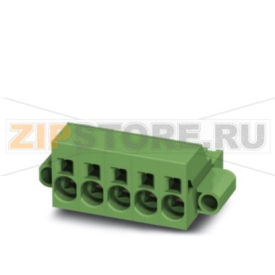 Вилочная часть Phoenix Contact SPC 16/ 6-STF-10,16 Номинальный ток: 76 А, Расчетное напряжение (III/2): 1000 В, Полюсов: 6, Размер шага: 10,16 мм, Технология подключения: Пружинные зажимы, Цвет: зеленый, Поверхность контакта: Серебро.Минимальный заказ: 50 шт.Упаковка: 50 шт.