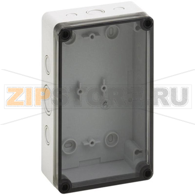 Корпус 110x180x63 мм, материал: поликарбонат, серый, 1 шт Spelsberg TK PC 1811-6F-tm 