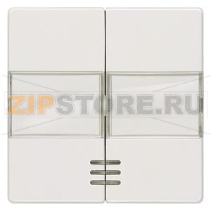 DELTA I-SYSTEM ТИТАНОВО-БЕЛЫЙ ВЫКЛЮЧАТЕЛЬ 2 КЛАВИШИ С ОКНОМ И ПОЛЕМ ДЛЯ НАДПИСИ 55X55MM Siemens 5TG6213 