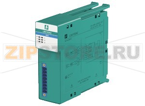 Компонент аналогового выхода HART Output Isolator LB4105A2 Pepperl+Fuchs SlotsOccupied slots2SupplyConnectionbackplane busRated voltage12 V DC , only in connection with the power supplies LB9***Power dissipation1.5 WPower consumption3 WInternal busConnectionbackplane busInterfacemanufacturer-specific bus to standard com unitAnalog outputNumber of channels4Suitable field devicesField deviceProportional ValveField device [2]I/P convertersField device [3]on-site displayConnectionterminals 1+, 2- 3+, 4- 5+, 6- 7+, 8-Current0 ... 25 mA short-circuit protectedLine fault detectioncan be switched on/off for each channel via configuration tool , configurable via configuration toolShort-circuitfactory setting: < 50 &Omega configurable between 0&nbsp...&nbsp26 mAOpen-circuitdeviation of preset output value > 0.5 mALoad750 &Omega max.HART communicationyesHART secondary variableyesWatchdogwithin 0.5 s the device goes in safe state, e.g. after loss of communicationTransfer characteristicsDeviationAfter calibration0.1 % of the signal range at 20 °C (68 °F)Refresh time100 msIndicators/settingsLED indicatorPower LED (P) green: supply Diagnostic LED (I) red: module fault , red flashing: communication error , white: fixed parameter set (parameters from com unit are ignored) , white flashing: requests parameters from com unit Status LED (1-4) red: line fault (lead breakage or short circuit)Directive conformityElectromagnetic compatibilityDirective 2014/30/EUEN 61326-1:2006ConformityElectromagnetic compatibilityNE 21:2007Degree of protectionIEC 60529:2000Ambient conditionsAmbient temperature-20 ... 60 °C (-4 ... 140 °F)Storage temperature-25 ... 85 °C (-13 ... 185 °F)Shock resistanceshock type I, shock duration 11 ms, shock amplitude 15 g, number of shocks 18Vibration resistancefrequency range 10 ... 150 Hz transition frequency: 57.56 Hz, amplitude/acceleration &plusmn 0.075 mm/1 g 10 cyclesfrequency range 5 ... 100 Hz transition frequency: 13.2 Hz amplitude/acceleration &plusmn 1 mm/0.7 g 90 minutes at each resonanceDamaging gasdesigned for operation in environmental conditions acc. to ISA-S71.04-1985, severity level G3Mechanical specificationsDegree of protectionIP20 when mounted on backplaneConnectionremovable front connector with screw flange (accessory)wiring connection via spring terminals (0.14&nbsp...&nbsp1.5&nbspmm2) or screw terminals (0.08&nbsp...&nbsp1.5&nbspmm2)Massapprox. 150 gDimensions32.5 x 100 x 102 mm (1.28 x 3.9 x 4 inch)Data for application in connection with hazardous areasEU-Type Examination CertificateBVS 11 ATEX E 116 XMarking II 3(1) G Ex nA [ia Ga] IIC T4 Gc I (M1) [Ex ia Ma] I II (1) D [Ex ia Da] IIICOutputVoltage27 VCurrent87 mAPower575 mW (linear characteristic)Galvanic isolationOutput/power supply, internal bussafe electrical isolation acc. to EN 60079-11, voltage peak value 375 VDirective conformityDirective 2014/34/EUEN 60079-0:2009 EN 60079-11:2007 EN 60079-15:2010 EN 60079-26:2007 EN 61241-11:2006International approvalsATEX approvalBVS 11 ATEX E 116XUL approvalE106378IECEx approvalBVS 11.0068XApproved forEx nAc [ia] IIC T4 [Ex ia] IIIC [Ex ia] IMarine approvalLloyd Register15/20021Bureau Veritas Marine22449/B0 BV