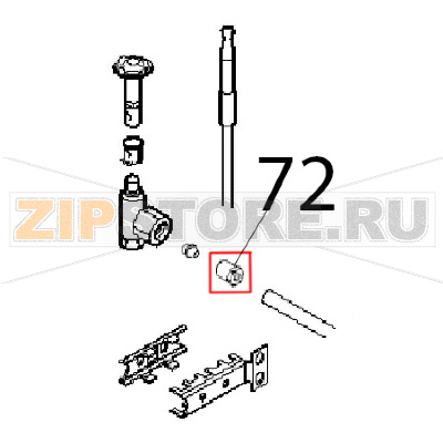 Dado serrabicono §: 4 Angelo Po 1G1FA0G Dado serrabicono §: 4 Angelo Po 1G1FA0GЗапчасть на деталировке под номером: 72