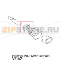 Internal pilot lamp support Unox XF 090P