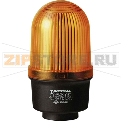 Лампа сигнальная, желтая Werma 219.300.00 
