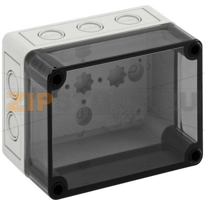 Корпус 130x94x81 мм, материал: поликарбонат, полистирол, серый Spelsberg TK PS 1309-8-tm 