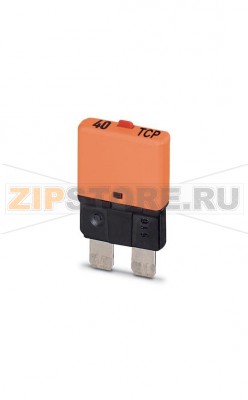 Тепловой защитный выключатель Phoenix Contact TCP 40/DC32V Полюсов: 1, Номинальный ток: 40 А, Номинальное напряжение: 32 В, Ширина: 6 мм, Тип предохранителей: Инерционного типа, Тип предохранителя: Автомат, Тип монтажа: На основной элемент, Цвет: oранжевый.Минимальный заказ: 50 шт.Упаковка: 50 шт.