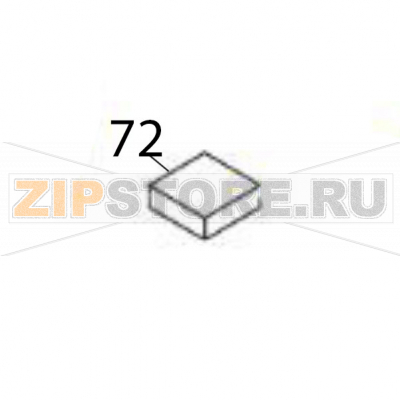 Heat conducting pad Sato CL6NX Plus Heat conducting pad Sato CL6NX PlusЗапчасть на деталировке под номером: 72Название запчасти на английском языке: Heat conducting pad Sato CL6NX Plus.