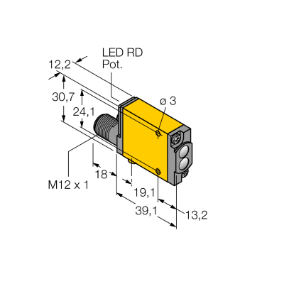 Датчик фотоэлектрический Turck SM312WQD 