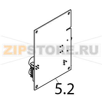 Converter DC/DC CAB EOS5 Converter DC/DC CAB EOS5Запчасть на деталировке под номером: 5.2