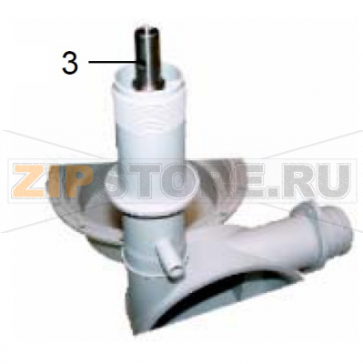 Lower bearing neck Meiko DV 80.2 Lower bearing neck Meiko DV 80.2Запчасть на деталировке под номером: 3Название запчасти Meiko на английском языке: Lower bearing neck Meiko DV 80.2