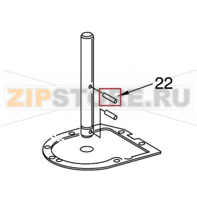 Pin (Vertical Center Shaft) KitchenAid KSM103 Pin (Vertical Center Shaft) KitchenAid KSM103

Запчасть на сборочном чертеже под номером: 22

Название запчасти KitchenAid на английском языке: Pin (Vertical Center Shaft) KitchenAid KSM103
