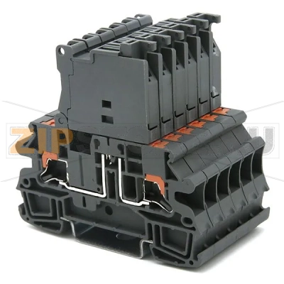 Клемма Push-in со световой индикацией 110-230 В, темно-серая CHIKU RPI 4-HESI LED 250 