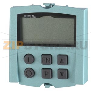 SINAMICS БАЗОВАЯ ПАНЕЛЬ УПРАВЛЕНИЯ BOP20 Siemens 6SL3055-0AA00-4BA0 