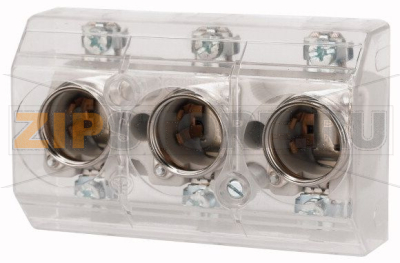 Держатель плавких вставок 3П, 25А Eaton S27 