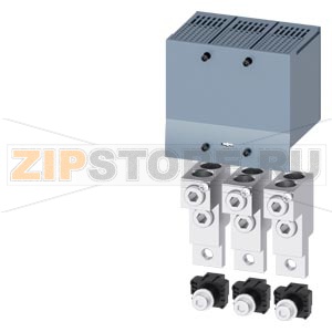wire connector 2 cables with control wire voltage tap-off 3 units accessory for: 3VA6 150/250 Siemens 3VA9243-0JC22 