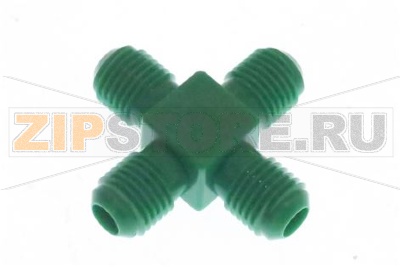 T Stueck Gewinde 7/16 UNF gruen Kunstst 