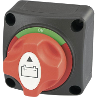Переключатель автомобильный 12 В/DC, 50 В/DC, 200 А, 1 x выкл/вкл, IP54 TRU Components TC-A23-2